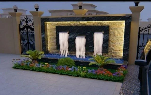 تصميم و تركيب شلالات