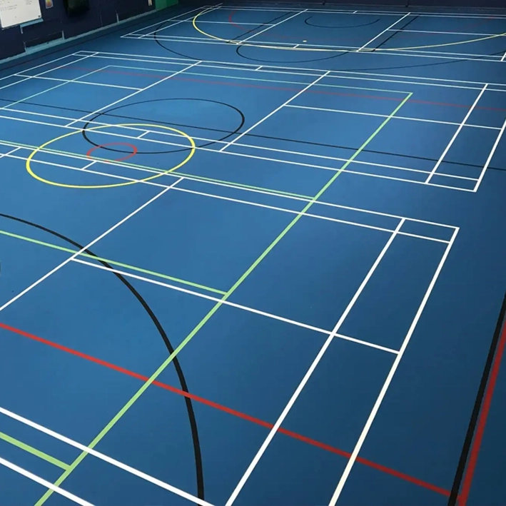 أرضيات أكريليك للملاعب